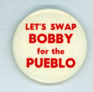 Vintage 1968 Anti - Robert F.  Kennedy Political Campaign Pinback Button Rfk - A - 68
