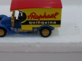 Matchbox Yesteryear Pre Pro Decal Renault St Raphael Quinquina Yellow Body