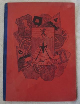 Ww2 253rd Armored Field Artillery Btn Us Army Unit History Book 1945 Czech Print