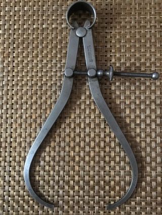 Vintage Starrett Calipers No.  79 Spring - Type 6 " Outside Yankee Spring Machinist