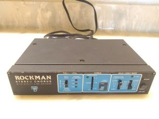 Vintage Rockman Stereo Chorus With Direct Line Drivers