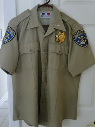 Rare Obsolete Chp California Highway Patrol Officer 