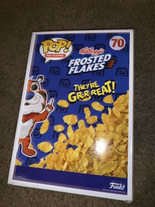 Funko POP Ad Icons 10” Tony The Tiger Kellogg’s Frosted Flakes Exclusive 3