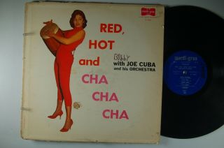 Joe Cuba Red Hot And Cha Cha Cha Latin Lp Mardi Gras