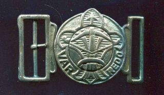 An Extremely Rare Old Swedish Boy Scout Belt Buckle