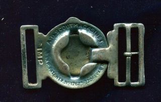 An extremely rare old Swedish Boy Scout belt buckle 2