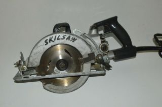 Vintage Skilsaw Model 77 Worm Gear Drive 7¼ " Circular Saw 13 Amp