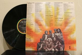 BOB MARLEY & THE WAILERS - UPRISING 1980 ISLAND LP EX, 2