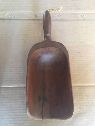 1800’s Primitive Antique Wooden Scoop