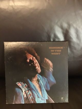 Vinyl Records - Jimi Hendrix In The West - 1972 Pressing,  Vg.