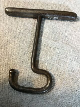 Revolutionary War 18th Century Hand Forged Iron Boot Puller 5 Inch All Forged