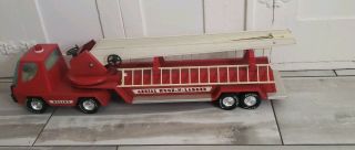 Vintage Nylint Metal Classic Aerial Hook - N - Ladder Engine Fire Truck (31 " Long)