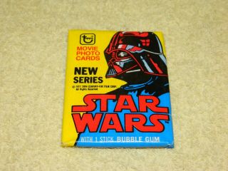 1977 Topps Star Wars Series 2 Wax Pack (red Border Cards)