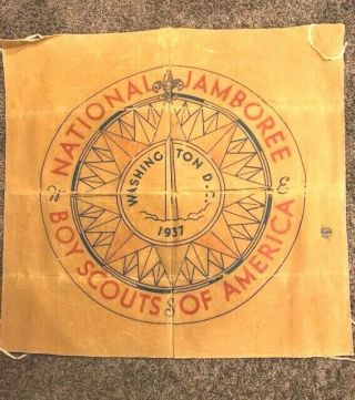 Boy Scout 1937 National Jamboree Banner