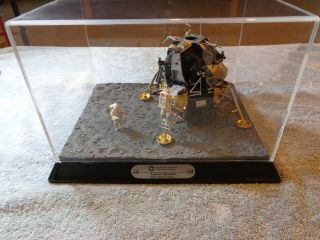 Code 3 Nasa Apollo Lunar Module Lem With Plastic Enclosure " Rare "