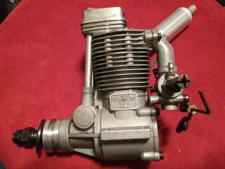 Vintage Magnum.  91 Four Stroke 4 Cycle Engine.  Glow Motor 30