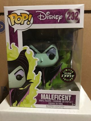 Funko Pop Disney Maleficent (gitd Chase) 232 - Box Damage