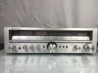 Vintage Kenwood Kr - 4010 Am - Fm Stereo Tuner Amplifier Receiver