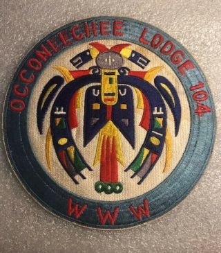 Boy Scout Oa 104 Occoneechee J1 Jacket Patch