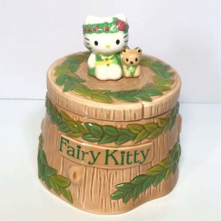 Sanrio Hello Kitty Fairy Kitty Candy Pot Glove Compartment Figure Made 2000