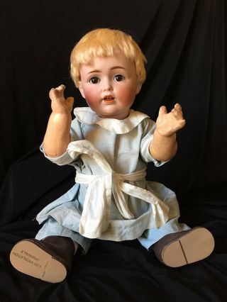 Antique Jdk 257 Kestner Doll,  Bisque/jointed Composition Body,  17 " Cute