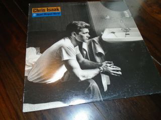 Chris Isaak ‎– Heart Shaped World Reprise Records Rare Press