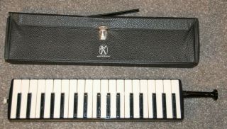 Vintage Hohner Melodica Piano 36 With Mouthpiece And Case
