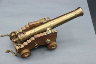 VTG Black Powder Signal Cannon,  Civil War Signal Cannon,  Brass Signal Cannon 3