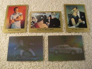 1993 Eclipse James Bond 110 - Card Complete Base Set,  2 Hologram Cards