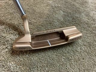 Refinished Ping Anser 4 Becu (copper) Putter,  Rh - - Great Vintage Ping Grip