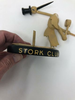 Rare Stork Club Of York City Tabletop Figural (broken)