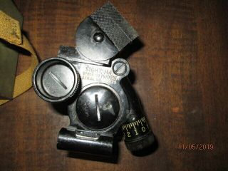 Nos Wwii M4 Mortar Sight And Case