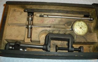 Vintage Starrett Universal Dial Test Indicator Machinist Specialty Tool