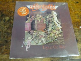 Aerosmith Toys In The Attic Lp Columbia 70s Rock W Hype No Bar No Cut