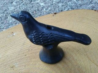 Vintage Mexican Pottery Bird Whistle.