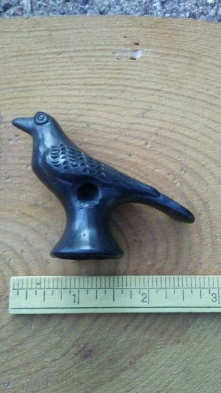 Vintage Mexican Pottery Bird Whistle. 2