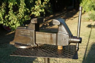 Vintage Craftsman 4  Jaws Machinist Bench Vise No.  506 - 51830 Made In Usa,  40 Lbs