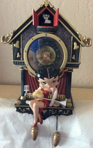 Collectable Betty Boop Cuckoo Clock -