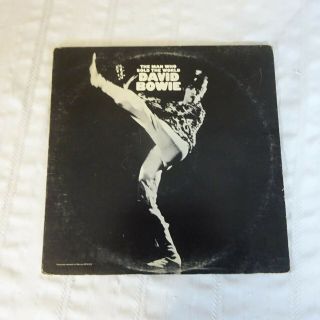 David Bowie The Man Who The World Vinyl Lp Rca 1972 Vg/vg,  W/ Lyrics Is