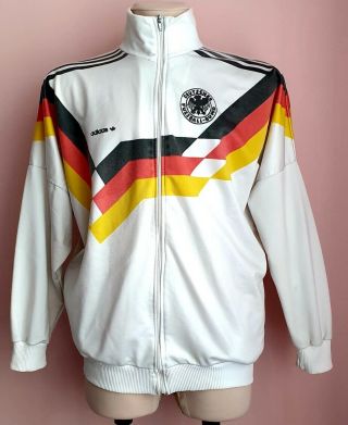 Germany 1988 - 1990 Home Football Vintage Adidas Jacket West Germany