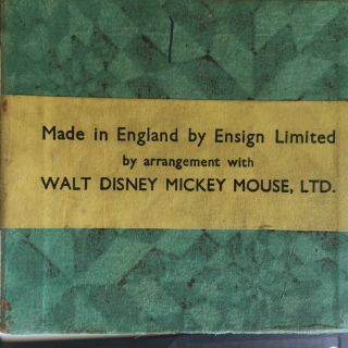 Three Little Pigs Magic Lantern Slides 24 Set Walt Disney’s Film 1933 Ensign 2