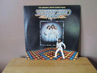 Vintage Saturday Night Fever Soundtrack 2 Lp Vinyl Record Set 1977