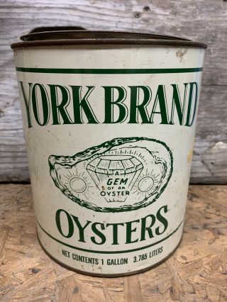 York Oyster Can Chesapeake And Potomac Hayes Va Cook Seafood