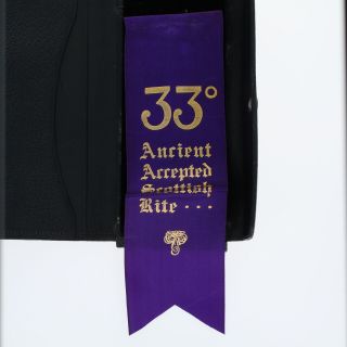 Masonic 33rd Degree Scottish Rite Jewel 14k Gold Ward G Biddle Cross Eagle Medal 3