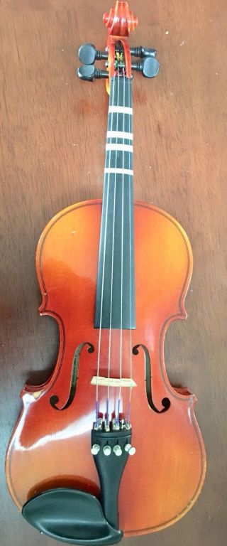 Vintage Masakichi Suzuki Violin With Case,  No 220 Size 1/2