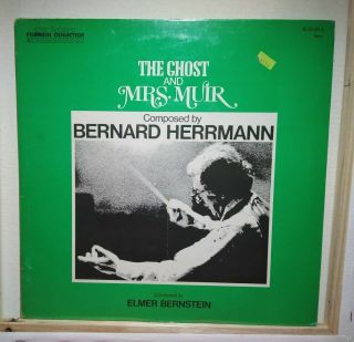 Fmc - 4 Bernard Herrmann The Ghost And Mrs.  Muir Rare Lp 1975 Ost