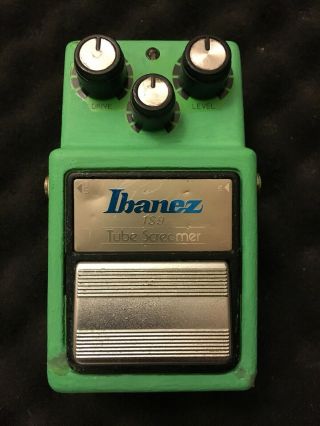 Vintage Ibanez Ts - 9 Ts9 - Tube Screamer - Rc4558 - Made In Japan