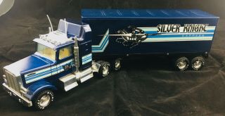 Nylint Silver Knight Express Semi Tractor/trailer
