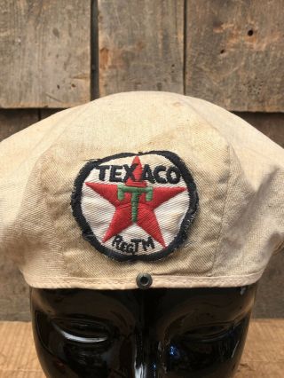 Vintage TEXACO Gas Service Station Driver Uniform Attendant Hat Cap 2