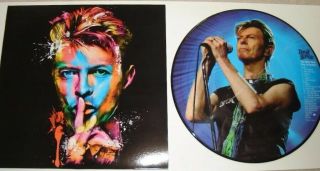 David Bowie.  The Man Who Play In Dublin Lp Picture Disc